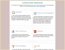 Tablet Screenshot of consulting.theplan.com