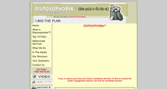 Desktop Screenshot of disposophobia.theplan.com